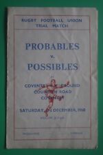 Probables possibles 1960 for sale  TELFORD