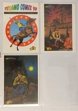 Lote 3 cartões postais Teramo Comix 98 Tex comprar usado  Enviando para Brazil