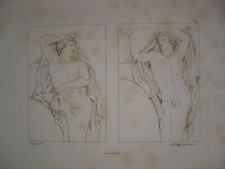 Gravure cariatides nicolas d'occasion  Brumath