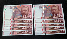 Lot billets 200 d'occasion  Paulhaguet