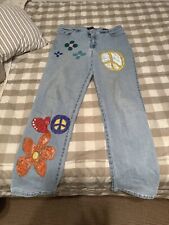 Hand painted denim for sale  Martinsville