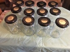 Empty glass jars for sale  SOUTHWOLD