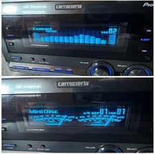 Pioneer Carrozzeria FH-P070MD CD MD player analisador de espectro Bluetooth testado comprar usado  Enviando para Brazil