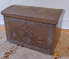 Vintage embossed domed for sale  SPALDING