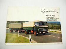 Mercedes Benz LP LPS 1620 Sattelschlepper LKW 202 PS 32t Prospekt 1964 comprar usado  Enviando para Brazil