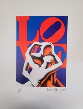Mark kostabi serigrafia usato  Roma