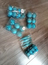 Weihnachtsbaumkugeln türkis b gebraucht kaufen  Marienberg, Pobershau