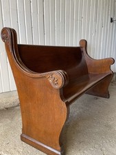 Antique church pew for sale  Cedarville