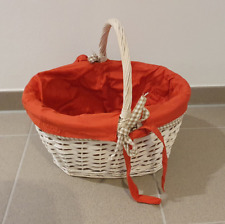 Blumenkorb rot weiß gebraucht kaufen  Berg b.Neumarkt i.d.OPf.