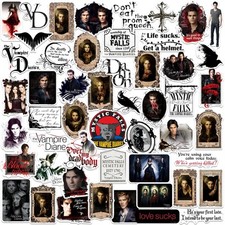 Vampire diaries autocollants d'occasion  Expédié en France