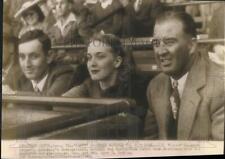 1946 Press Photo Baseball Commissioner AB Happy Chandler assiste a um jogo comprar usado  Enviando para Brazil