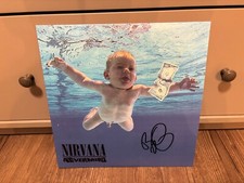 NIRVANA AUTOGRAFADO LP VINIL NEVERMIND BUTCH VIG RARO EM PESSOA! comprar usado  Enviando para Brazil