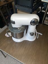 Batedeira Cuisinart Stand, 12 velocidades, tigela de mistura de 5,5 quartos, SM-50 branca com fixação, usado comprar usado  Enviando para Brazil