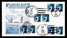 Usado, DR WHO 1991 FDC BARCO DE PESCA CACHET BOBINA PAR M33963 comprar usado  Enviando para Brazil