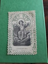 Antico santino merlettato usato  Napoli