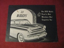 1955 willys sales for sale  Warrensburg