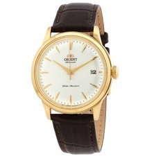 Relógio masculino Orient contemporâneo clássico automático mostrador branco RA-AC0M01S10B comprar usado  Enviando para Brazil