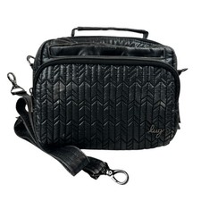Bolsa tiracolo Lug Mini Ranger preta alça superior acolchoada RFID bolso para celular, usado comprar usado  Enviando para Brazil