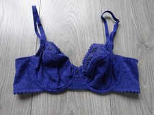 Sutiã estilo varanda índigo brilhante M&S Mark & Spencer Flexifit Reino Unido tamanho 32C Novo sem etiquetas comprar usado Sutiã estilo varanda índigo brilhante M&S Mark & Spencer Flexifit Reino Unido tamanho 32C Novo sem etiquetas comprar usado  Enviando para Brazil