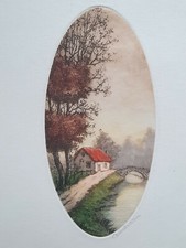 Riviere epte gravure d'occasion  Pluvigner