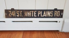Nyc subway sign for sale  Katonah
