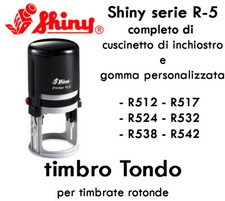 Timbro personalizzato shiny usato  Casarano