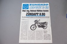 Zündapp k80 prospekt gebraucht kaufen  Ellingen