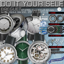 Usado, DO IT YOUR SELF KITS - BREGUET CASE ST-ST, serve ETA-2824 + SW, STP, SOP Ø 42 MM comprar usado  Enviando para Brazil