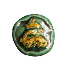 Antique button ceramic d'occasion  Expédié en Belgium
