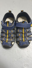 Blau gelbe sommersandalen gebraucht kaufen  Bürstadt