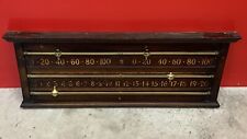 Antique oak snooker for sale  MANCHESTER