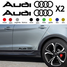 Adesivi audi per usato  Settingiano