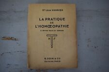 Livre pratique homeopathie d'occasion  Cavaillon