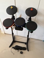 Guitar Hero Conjunto de Bateria Sony PlayStation 3 Completo Sticks Pedal Receptor Funcionando comprar usado Guitar Hero Conjunto de Bateria Sony PlayStation 3 Completo Sticks Pedal Receptor Funcionando comprar usado  Enviando para Brazil