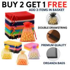 50x organza bags for sale  BIRMINGHAM