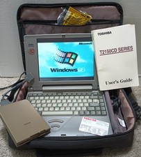Computador portátil Toshiba Satellite Pro antigo T2155CDS com Windows 95 comprar usado  Enviando para Brazil