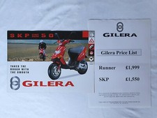 Gilera skp scooter for sale  GLASTONBURY