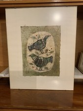 Seidenmalerei bild stoffmalere gebraucht kaufen  Lehre