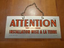 Plaque atelier tôle d'occasion  Billom