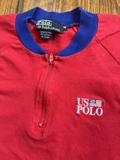 Camisa polo de ciclismo vintage Ralph Lauren EUA feita nos EUA tamanho M RL2000 RLX bicicleta comprar usado  Enviando para Brazil