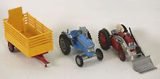 LOTE OFRECE 3 VEHÍCULOS AGRÍCOLAS EN METAL. JUGUETES CORGI. IT ESCALA 1/43. segunda mano  Embacar hacia Mexico