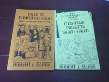 Vintage Computer Books, Pair. Glass, Robert L. 1978 PB, usado comprar usado  Enviando para Brazil