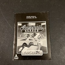 Baseball heroes atari d'occasion  Expédié en Belgium
