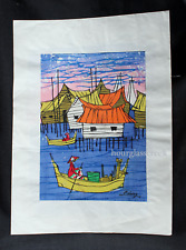 Stunning original batik for sale  Woodbine