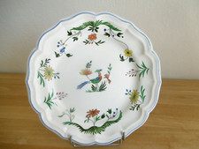Plat rond faience d'occasion  Saint-Cyr-en-Val