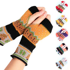 Women fingerless knitted for sale  UK