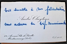 André cluytens carte d'occasion  Paris XI