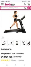Bodytone dt22wifi treadmill for sale  TAMWORTH