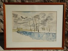 Aquarelle signée andre d'occasion  France