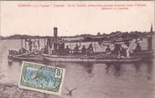 Postkarte 1910 dampfboot gebraucht kaufen Postkarte 1910 dampfboot gebraucht kaufen  Hamburg